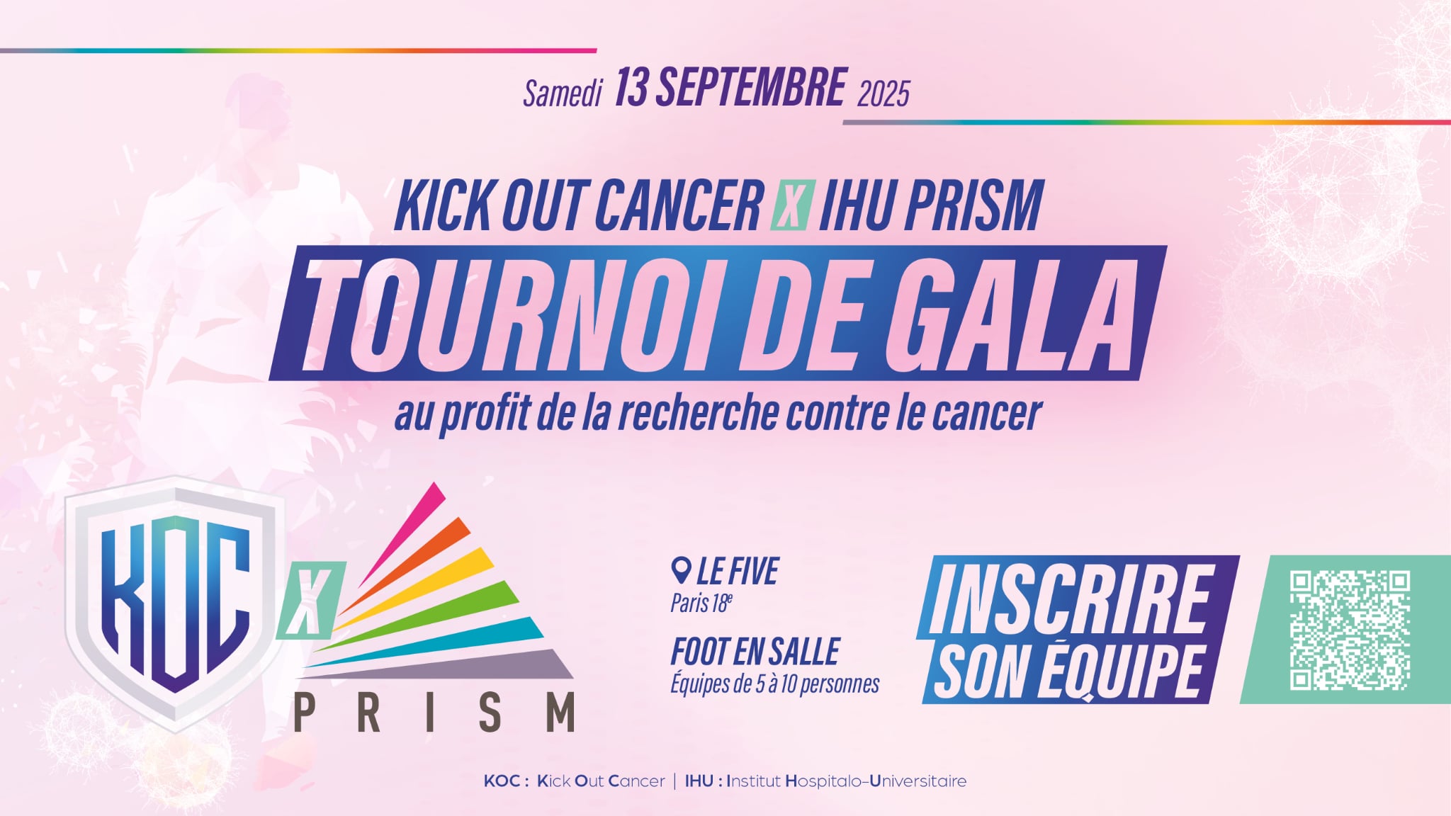 Save the date - Prochain évènement Kick Out Cancer